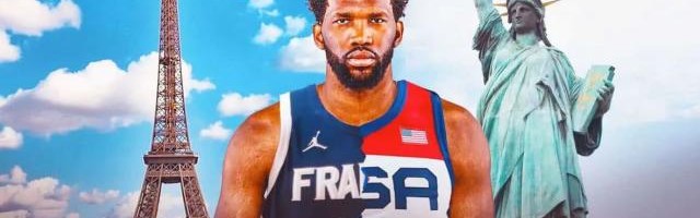 博鱼-美法恩比德争夺战，打响巴黎奥运男篮第一枪